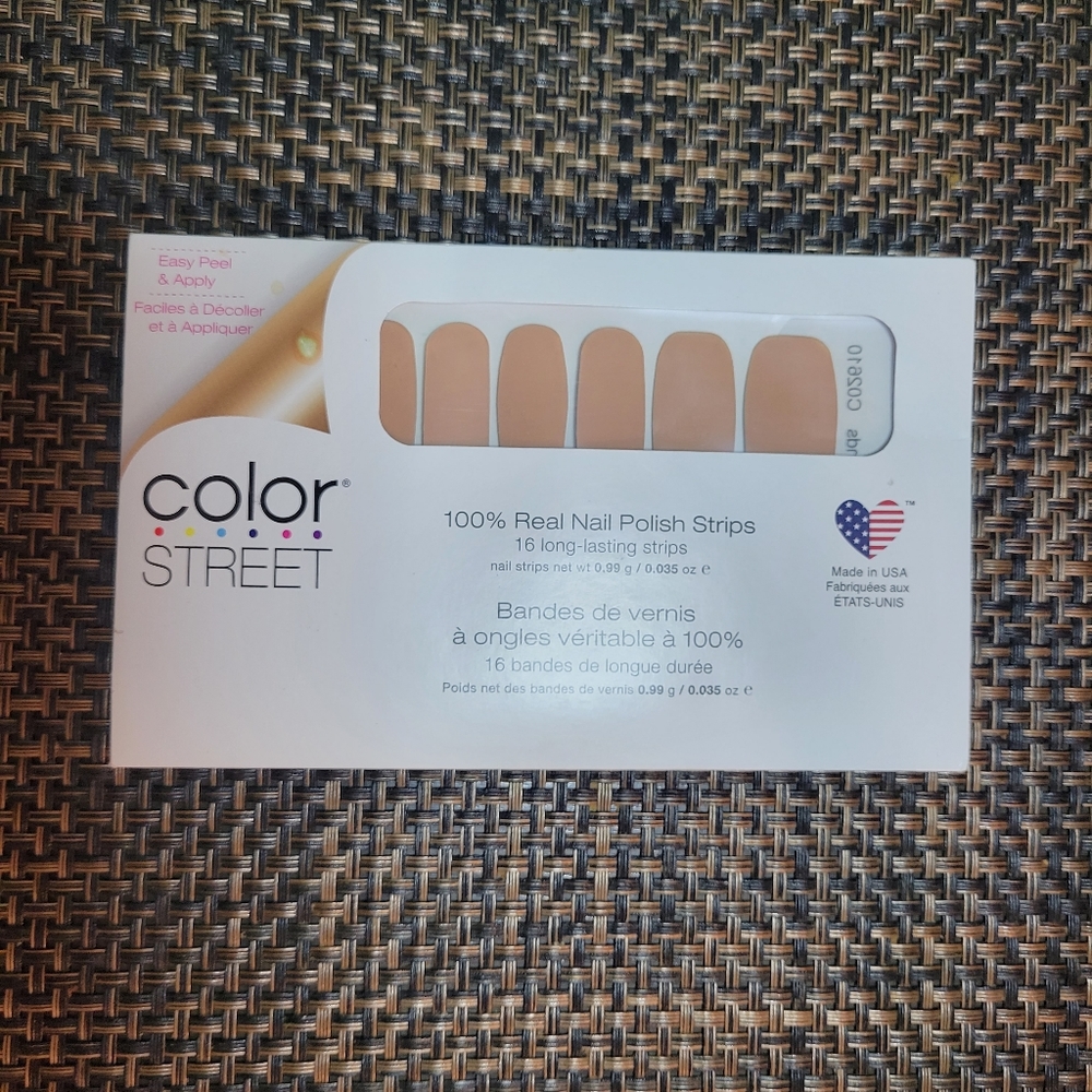🆕 Color Street Real Nail Polish Strips Color: Giza Sands Brand new